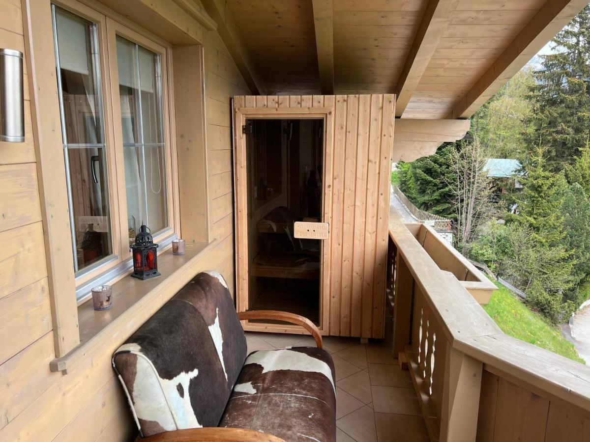 Ferienhaus Zillertal Panorama Blick Balkon Sauna Zellberg Eksteriør billede