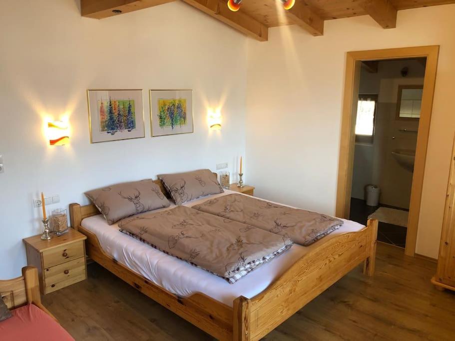 Ferienhaus Zillertal Panorama Blick Balkon Sauna Zellberg Eksteriør billede