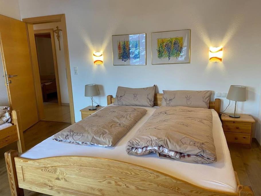 Ferienhaus Zillertal Panorama Blick Balkon Sauna Zellberg Eksteriør billede