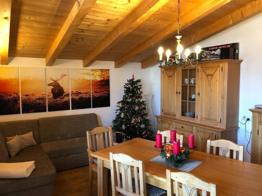 Ferienhaus Zillertal Panorama Blick Balkon Sauna Zellberg Eksteriør billede