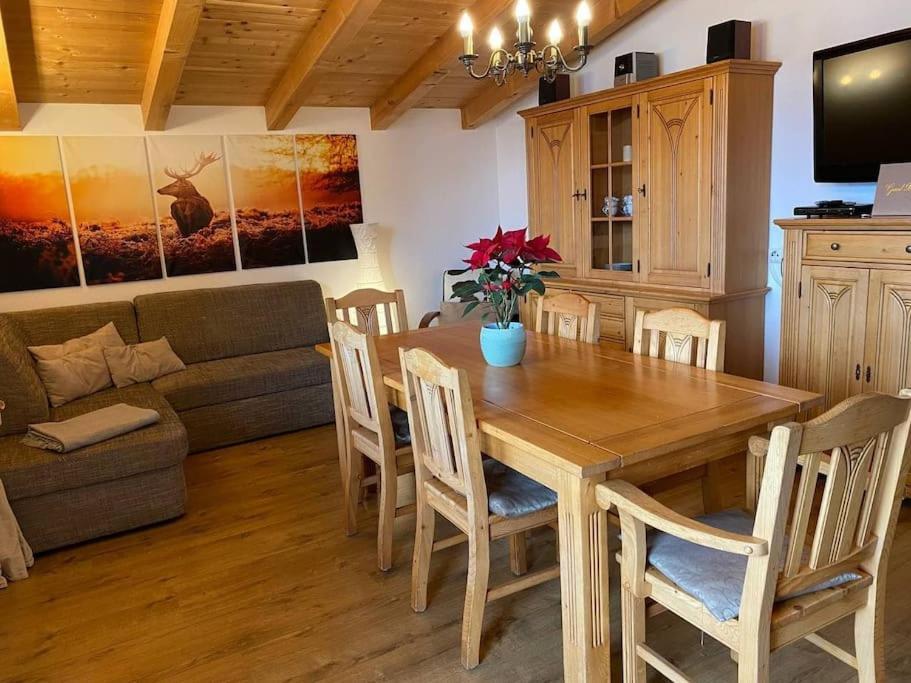 Ferienhaus Zillertal Panorama Blick Balkon Sauna Zellberg Eksteriør billede