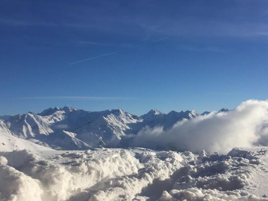Ferienhaus Zillertal Panorama Blick Balkon Sauna Zellberg Eksteriør billede