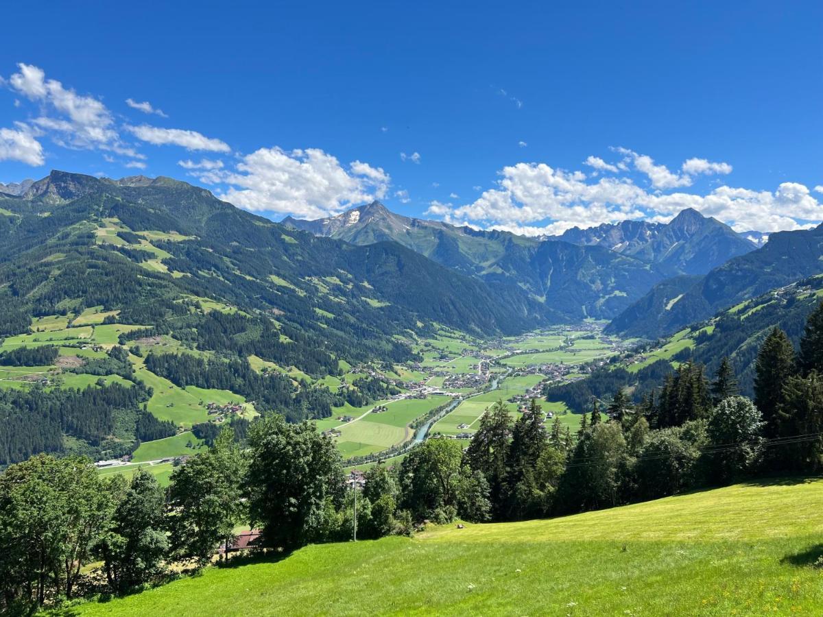 Ferienhaus Zillertal Panorama Blick Balkon Sauna Zellberg Eksteriør billede