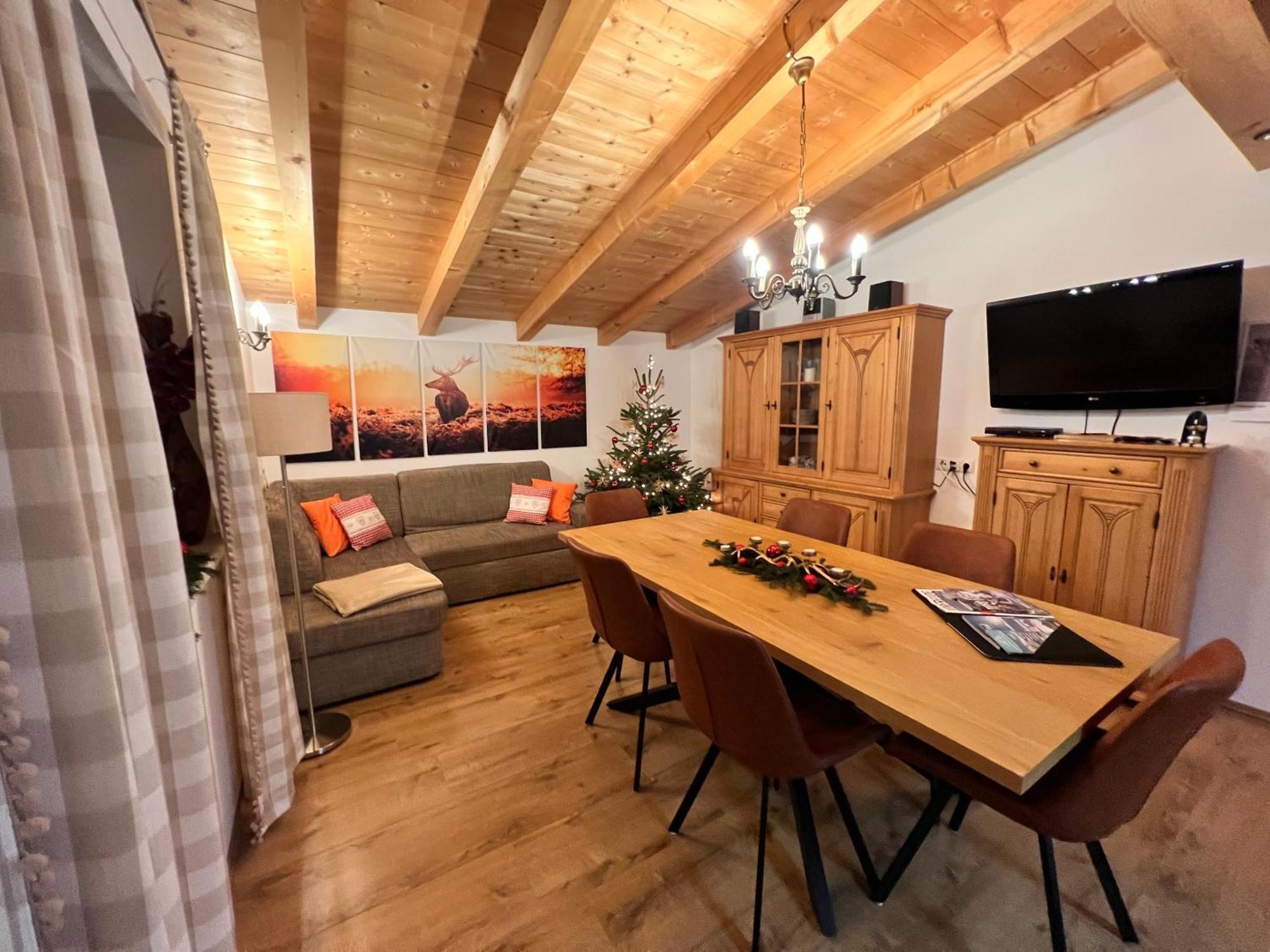 Ferienhaus Zillertal Panorama Blick Balkon Sauna Zellberg Eksteriør billede